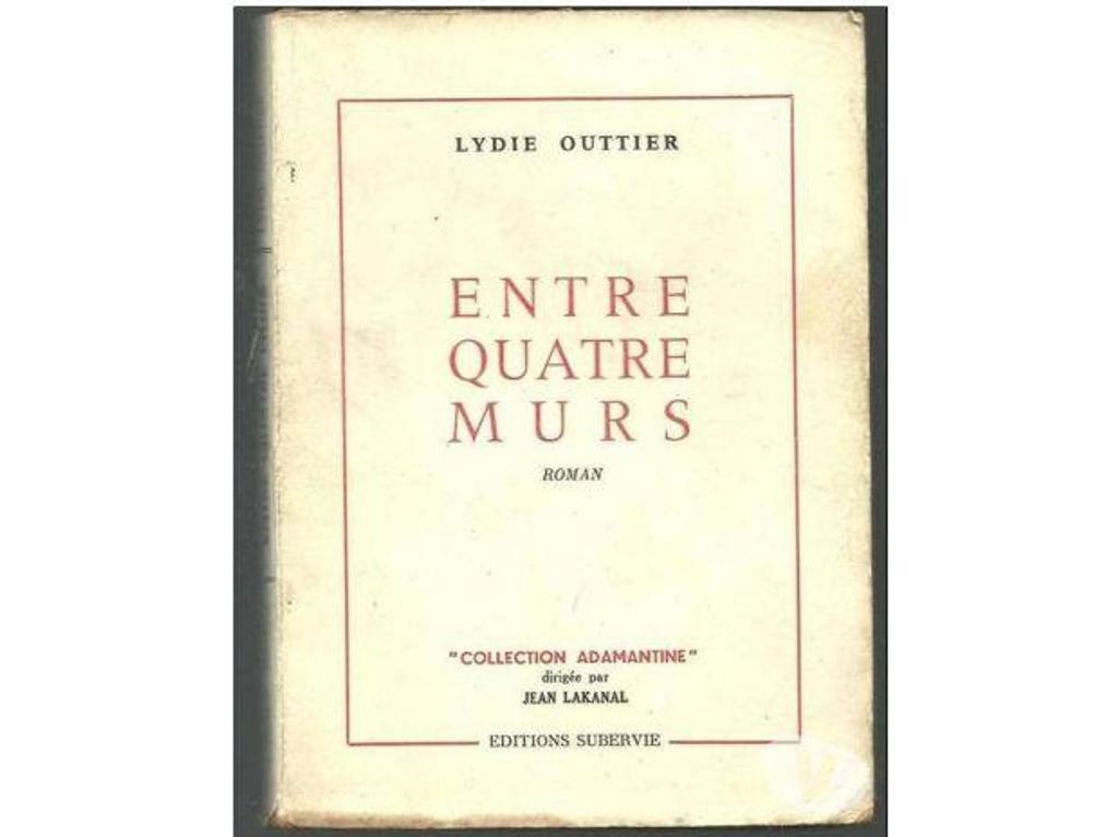 Livres occasion Tarn-et-Garonne Montauban - 82000 - Photos Vivastreet Lydie OUTTIER - Entre quatre murs