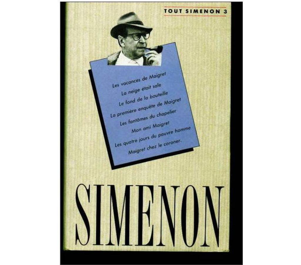 Livres occasion Tarn-et-Garonne Montauban - 82000 - Photos Vivastreet SIMENON Tome 3 Edition Club France Loisirs 1990