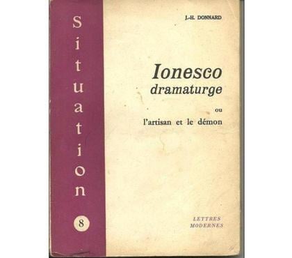 Livres Montauban Tarn-et-Garonne - Photos Vivastreet J H DONNARD IONESCO DRAMATURGE ou l'artisan et le démon