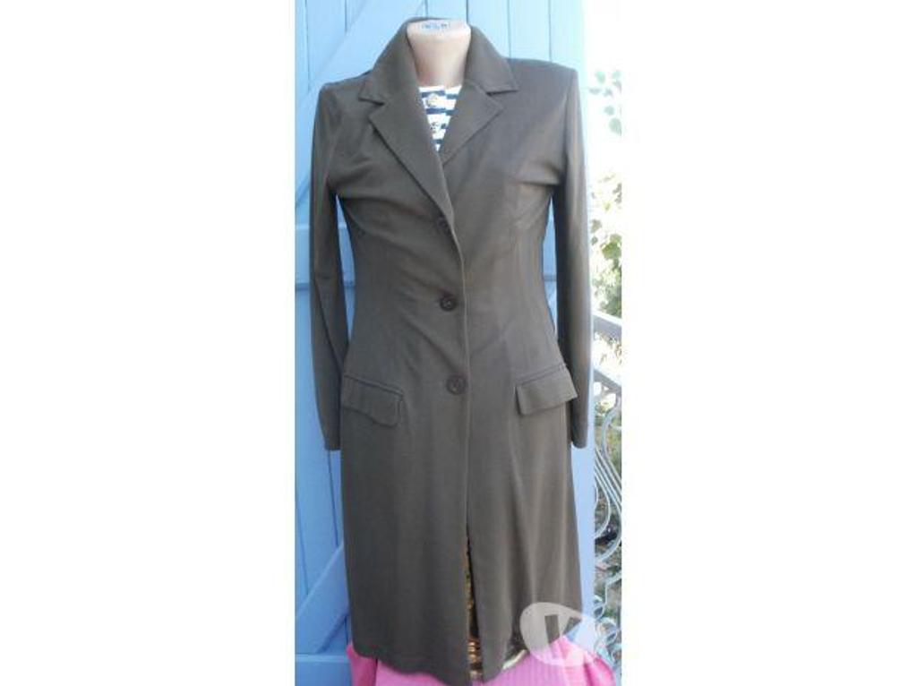 Vêtements occasion Tarn-et-Garonne Montauban - 82000 - Photos Vivastreet Manteau long léger AN'GE Taille 2 Fabrication française