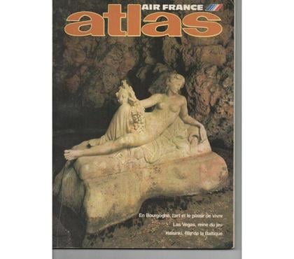 Livres Montauban Tarn-et-Garonne - Photos Vivastreet AIR FRANCE ATLAS juin 1984 - Bourgogne Las VEGAS