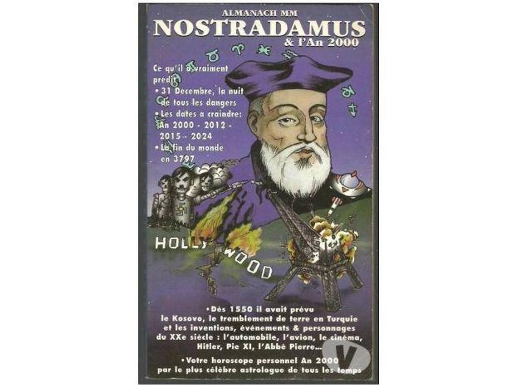 Livres occasion Tarn-et-Garonne Montauban - 82000 - Photos Vivastreet Almanach MM NOSTRADAMUS ET L'an 2000