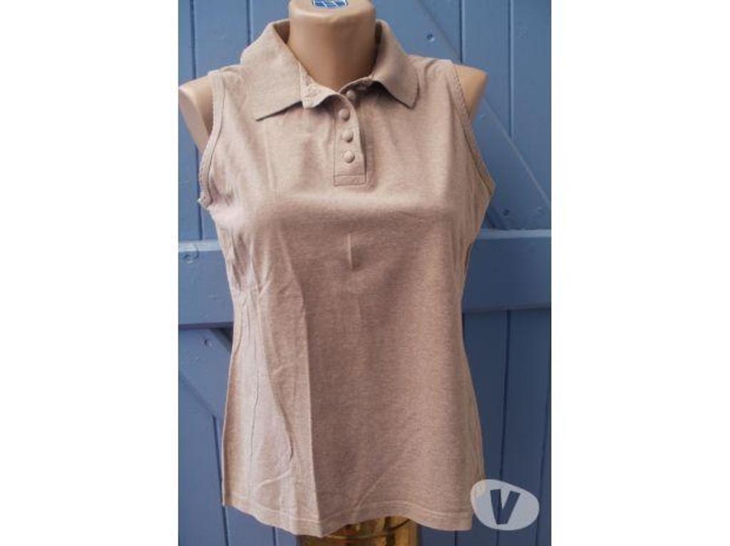 Vêtements occasion Tarn-et-Garonne Montauban - 82000 - Photos Vivastreet Haut sans manche Col chemise taille 42