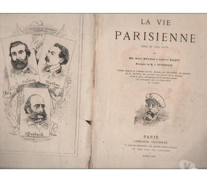 Livres occasion Montauban Tarn-et-Garonne - Photos Vivastreet MEILHAC HALEVY La vie parisienne - théâtre