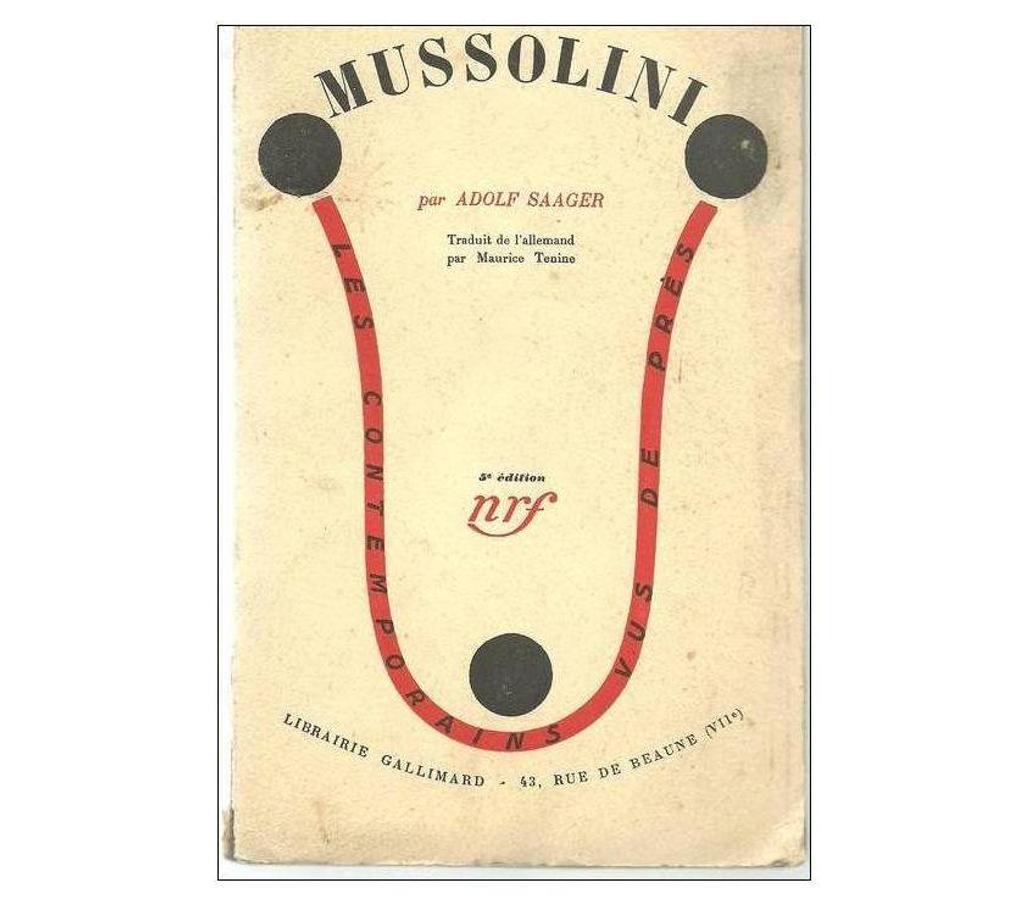 Livres occasion Tarn-et-Garonne Montauban - 82000 - Photos Vivastreet Adolf SAAGER MUSSOLINI du rebelle au despote