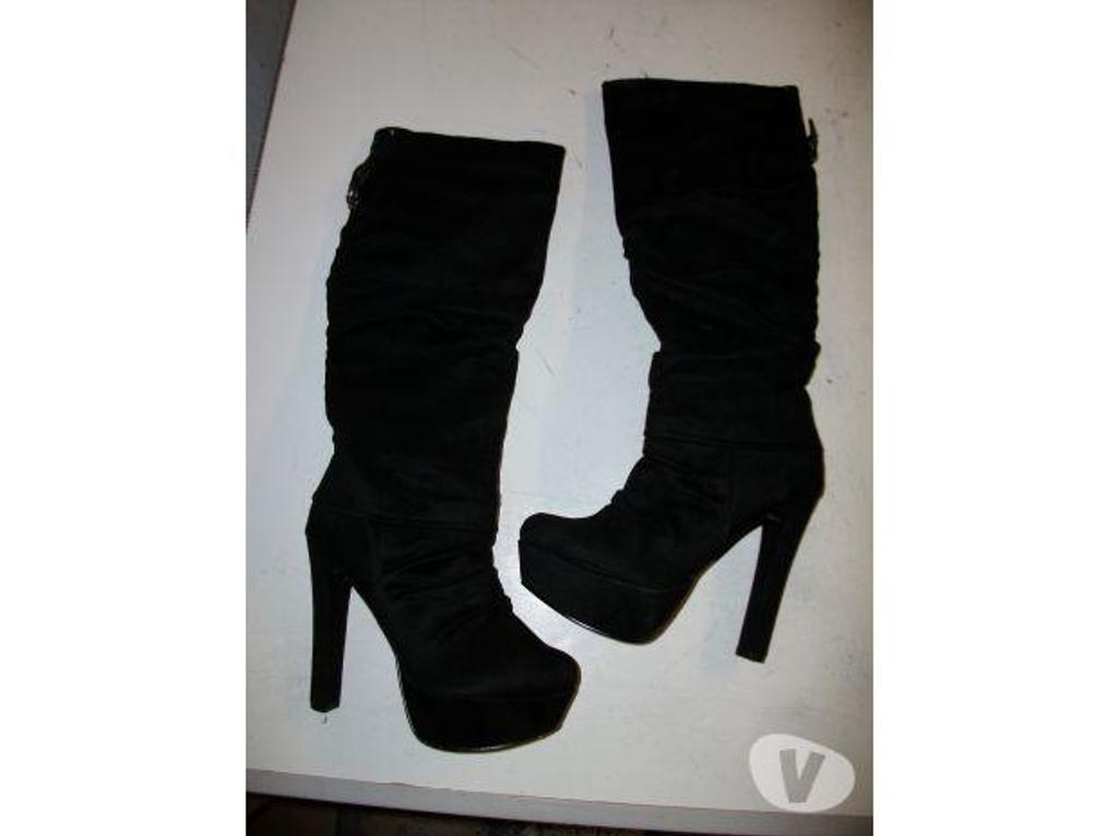 Chaussures Bas-Rhin Bouxwiller - 67330 - Photos Vivastreet Bottes Noir en daim pt 38 talons 13 cm-neuves