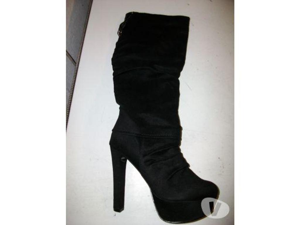 Chaussures Bas-Rhin Bouxwiller - 67330 - Photos Vivastreet Bottes Noir en daim pt 38 talons 13 cm-neuves