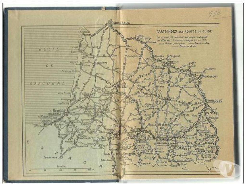 Livres occasion Tarn-et-Garonne Montauban - 82000 - Photos Vivastreet Les guides bleus pyrenees - hachette - 1951