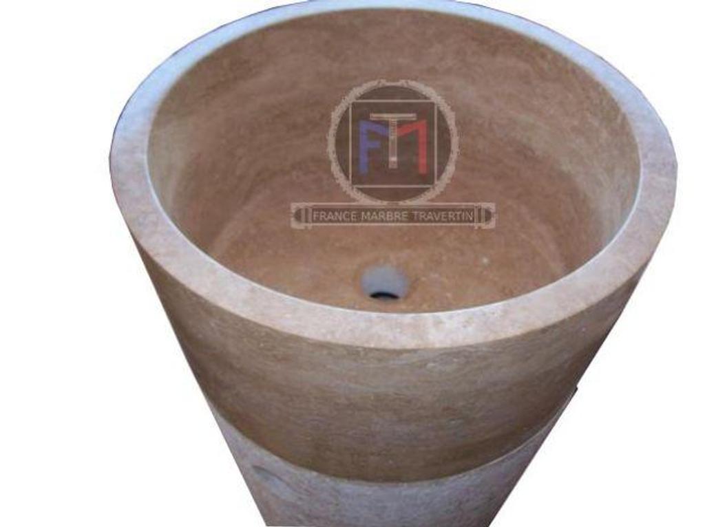 Décoration - art Var Forcalqueiret - 83136 - Photos Vivastreet Travertin Classique Beige Piedestal Strie (En Stock)