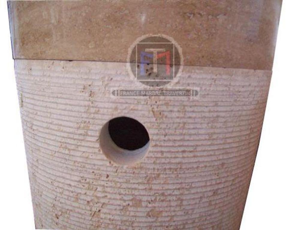 Décoration - art Var Forcalqueiret - 83136 - Photos Vivastreet Travertin Classique Beige Piedestal Strie (En Stock)