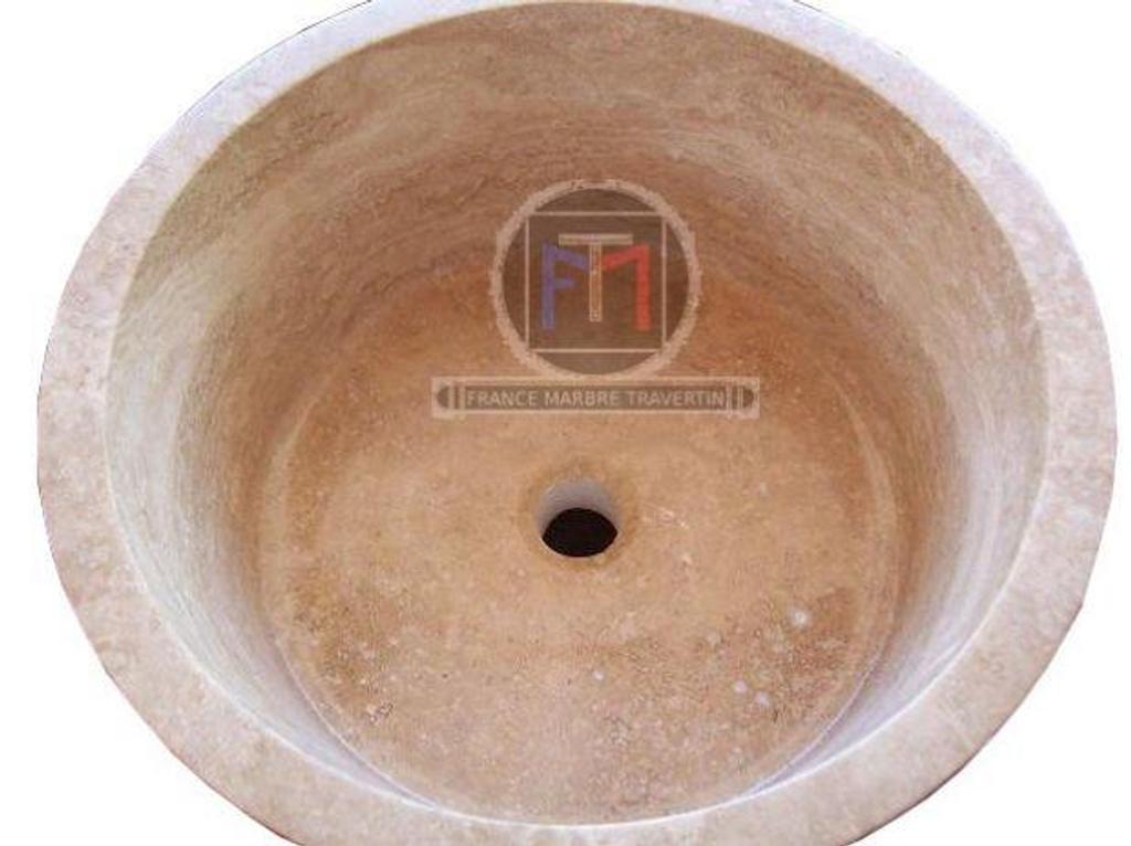 Décoration - art Var Forcalqueiret - 83136 - Photos Vivastreet Travertin Classique Beige Piedestal Strie (En Stock)