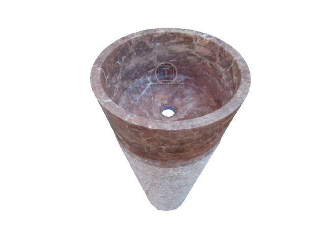 Décoration - art Var Forcalqueiret - 83136 - Photos Vivastreet Travertin Rose Rouge Piédestal Vasque Strie (En Stock)