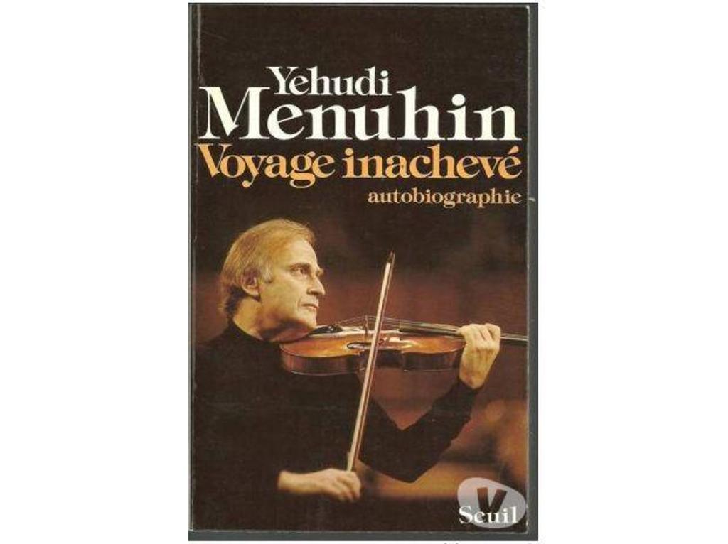 Livres occasion Tarn-et-Garonne Montauban - 82000 - Photos Vivastreet Yehudi MENUHIN Voyage inachevé (autobiographie)