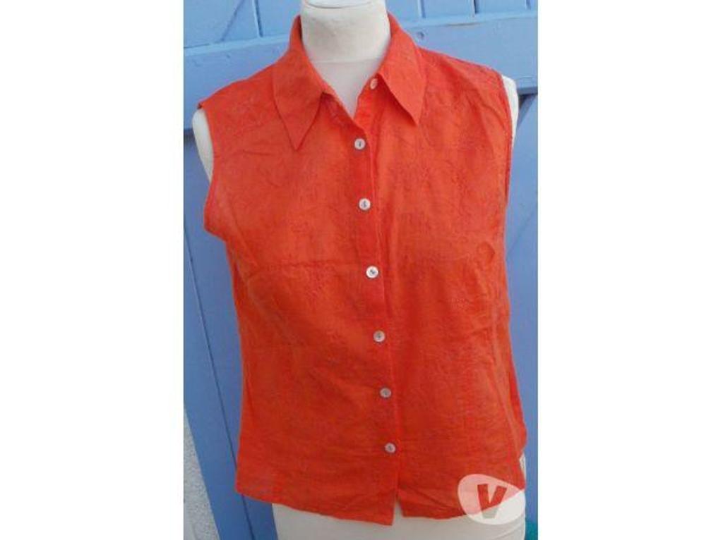 Vêtements occasion Tarn-et-Garonne Montauban - 82000 - Photos Vivastreet Chemisier manche courte TISSAIA T 40
