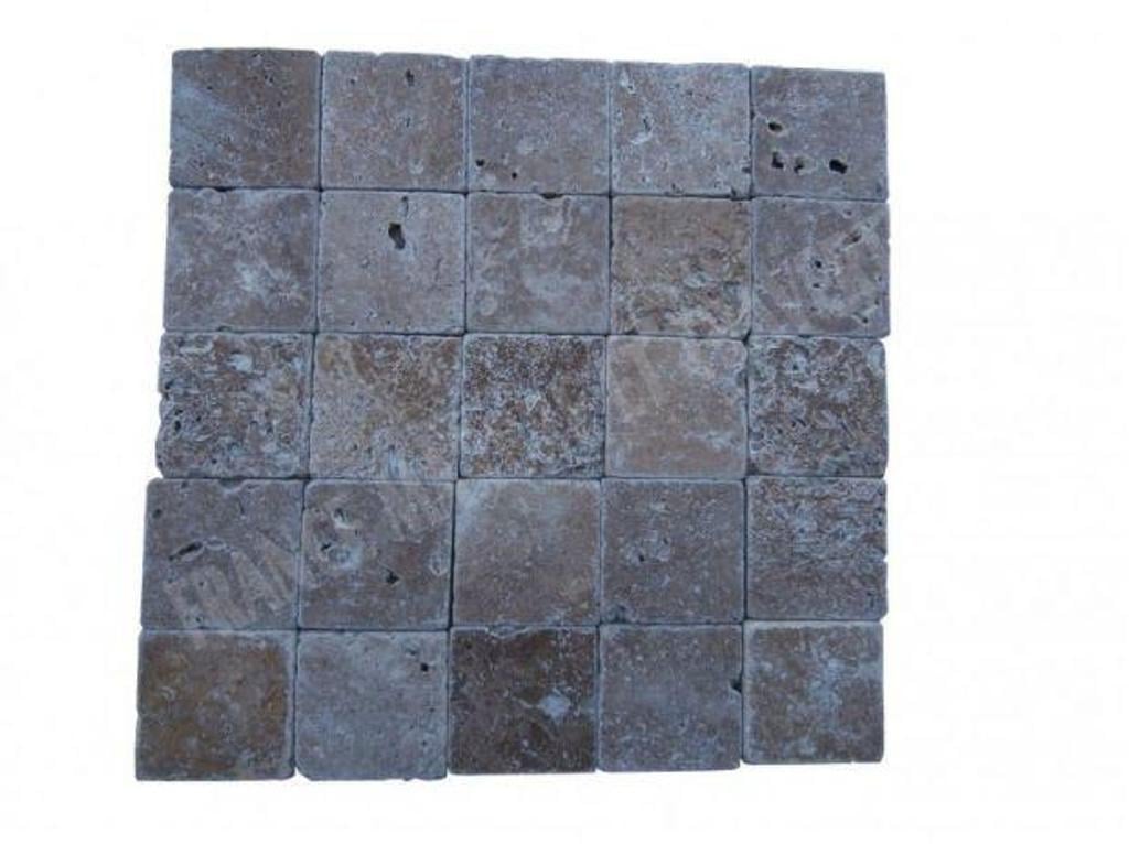 Décoration - art Var Forcalqueiret - 83136 - Photos Vivastreet Travertin Noce Marron 10 x 10 cm (En Stock)