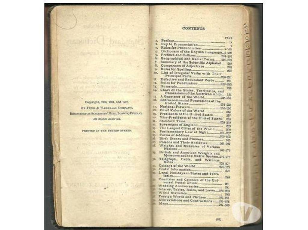 Livres occasion Tarn-et-Garonne Montauban - 82000 - Photos Vivastreet VEST-POCKET DICTIONARY of the English Language