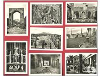 Pochette de 20 petites cartes de POMPEI