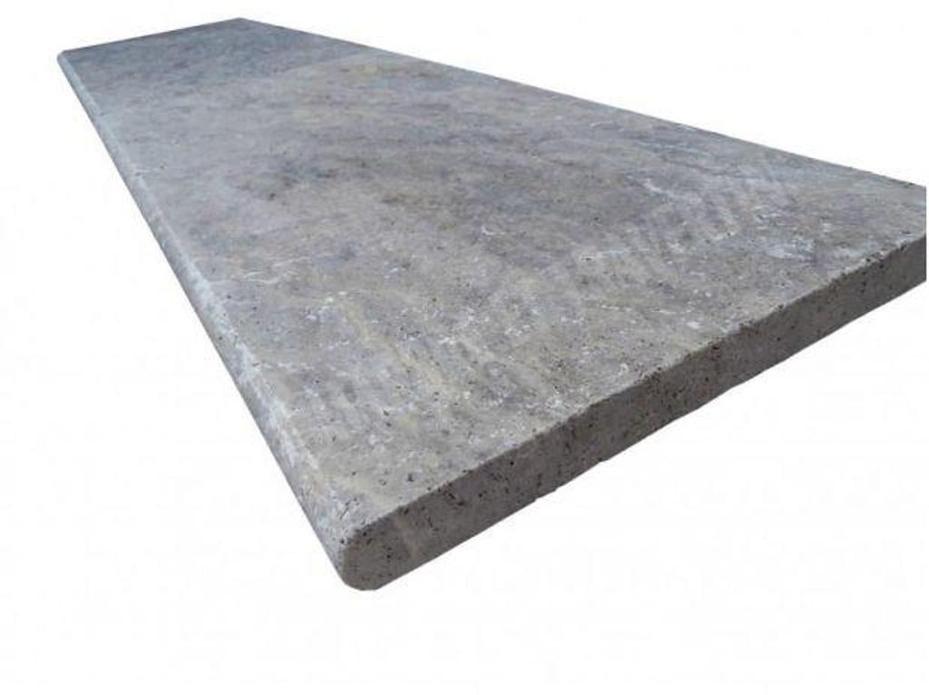 Décoration - art Var Forcalqueiret - 83136 - Photos Vivastreet Travertin Gris Silver Margelle 30,5 x 61 cm (En Stock)