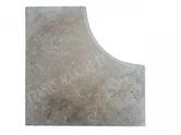 Travertin Beige Clair Margelle Angle Rentrant (En Stock)