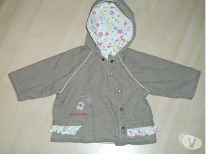 Vêtements bébés Neuf Brisach Haut-Rhin - Photos Vivastreet veste légère à capuche taille 6 mois SUCRE D'ORGE