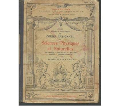 Livres occasion Montauban Tarn-et-Garonne - Photos Vivastreet E PETIT COURS RATIONNEL de SCIENCES PHYSIQUES et NATURELLES