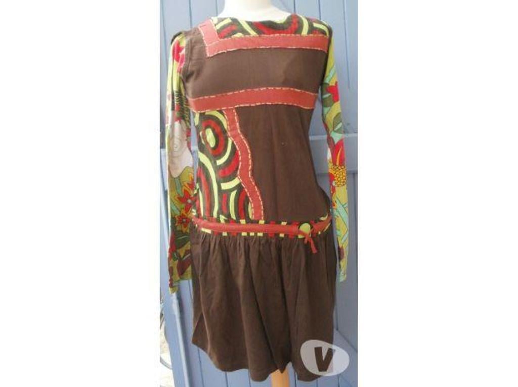 Vêtements occasion Tarn-et-Garonne Montauban - 82000 - Photos Vivastreet Robe colorée taille 3638 en coton