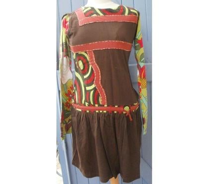 Vêtements occasion Montauban Tarn-et-Garonne - Photos Vivastreet Robe colorée taille 3638 en coton