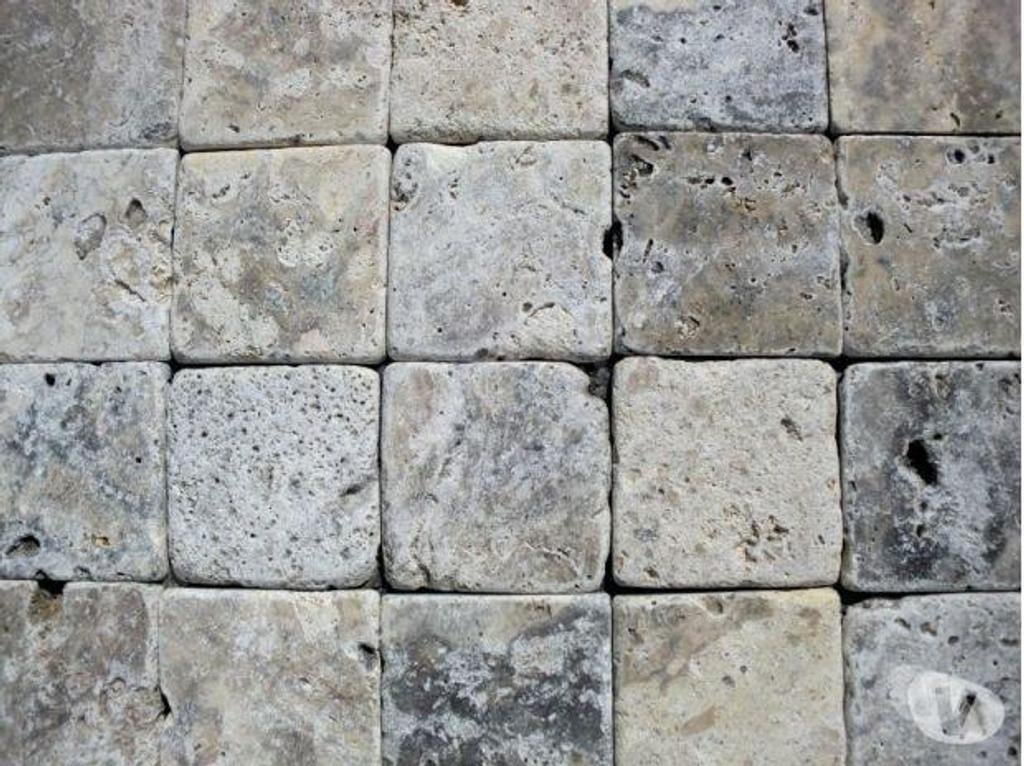 Décoration - art Var Forcalqueiret - 83136 - Photos Vivastreet Travertin Gris Silver 10 x 10 cm (En Stock)