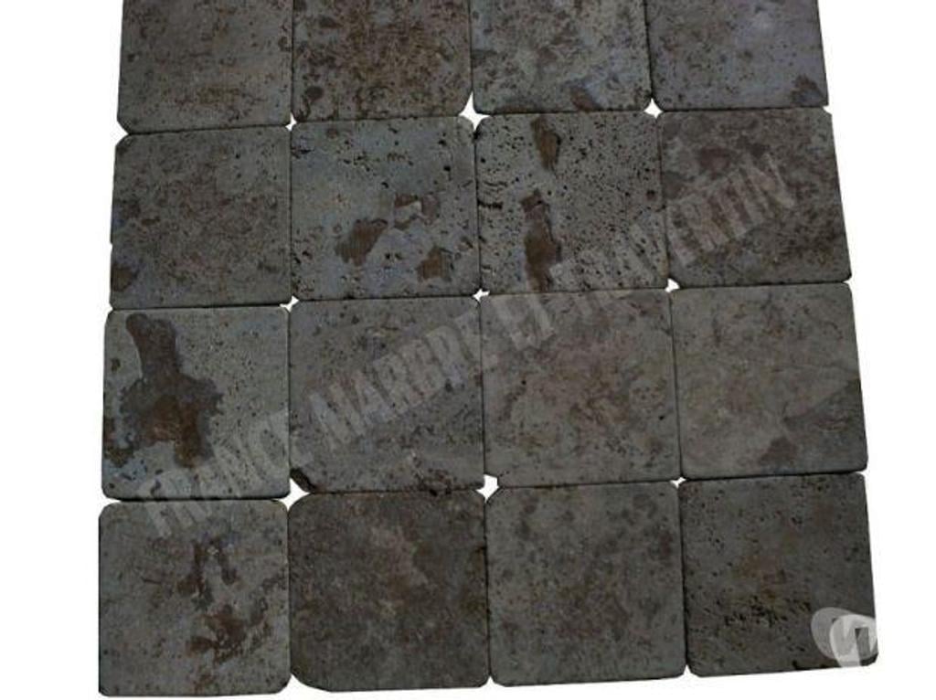 Décoration - art Var Forcalqueiret - 83136 - Photos Vivastreet Travertin Noce Marron 15 x 15 cm (En Stock)