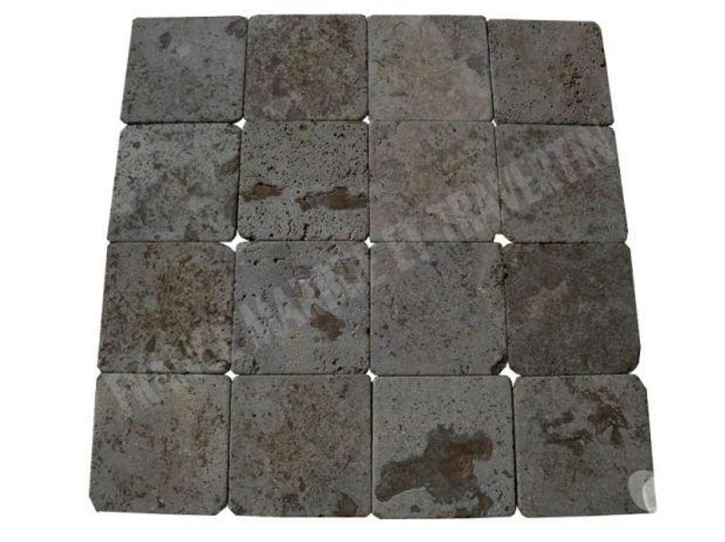 Décoration - art Var Forcalqueiret - 83136 - Photos Vivastreet Travertin Noce Marron 15 x 15 cm (En Stock)