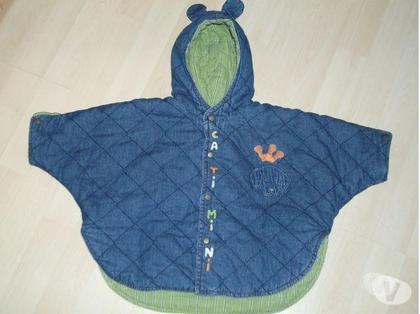 Vêtements bébés Neuf Brisach Haut-Rhin - Photos Vivastreet poncho taille 6 (-9) mois BABYMINI par CATIMINI