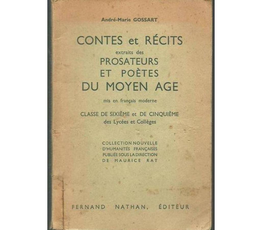 Livres occasion Tarn-et-Garonne Montauban - 82000 - Photos Vivastreet A M GOSSART Contes et récits - Extraits des prosateurs et po