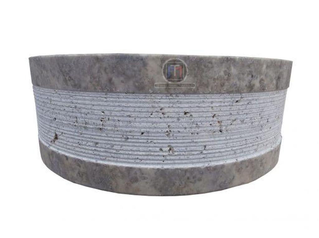  Bouches-du-Rhône Lancon Provence - 13680 - Photos Vivastreet Travertin Gris Silver Vasque Cylindre Model Strié 180€ HT