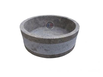  Lancon Provence Bouches-du-Rhône - Photos Vivastreet Travertin Gris Silver Vasque Cylindre Model Strié 180€ HT