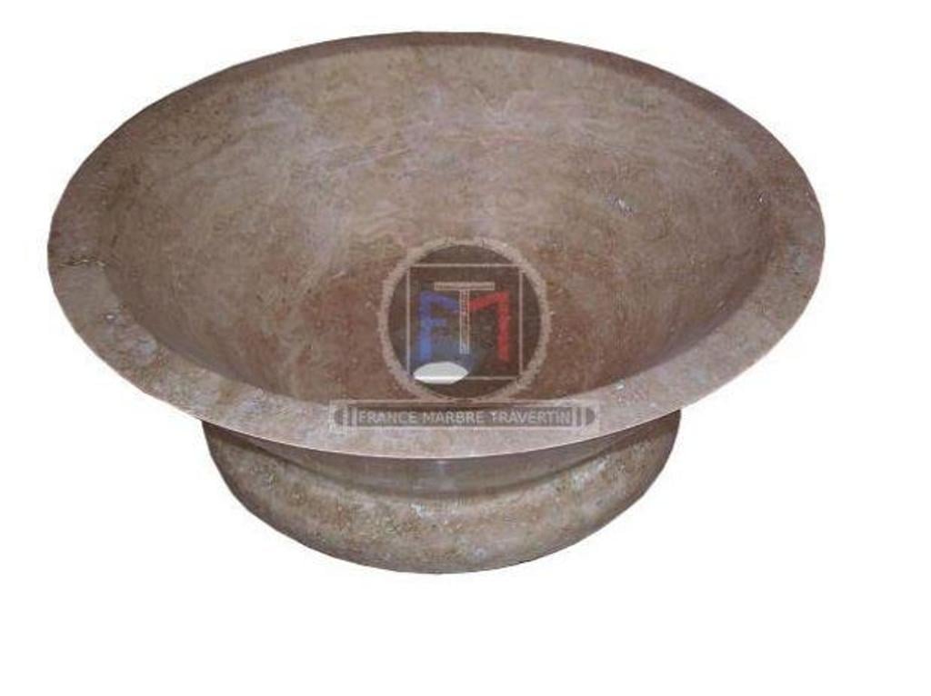 Décoration - art Var Forcalqueiret - 83136 - Photos Vivastreet Travertin Classique Beige Vasque Model Assiette