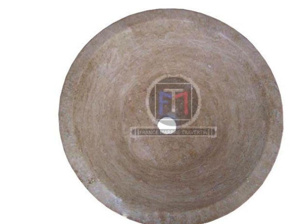 Décoration - art Var Forcalqueiret - 83136 - Photos Vivastreet Travertin Classique Beige Vasque Model Assiette