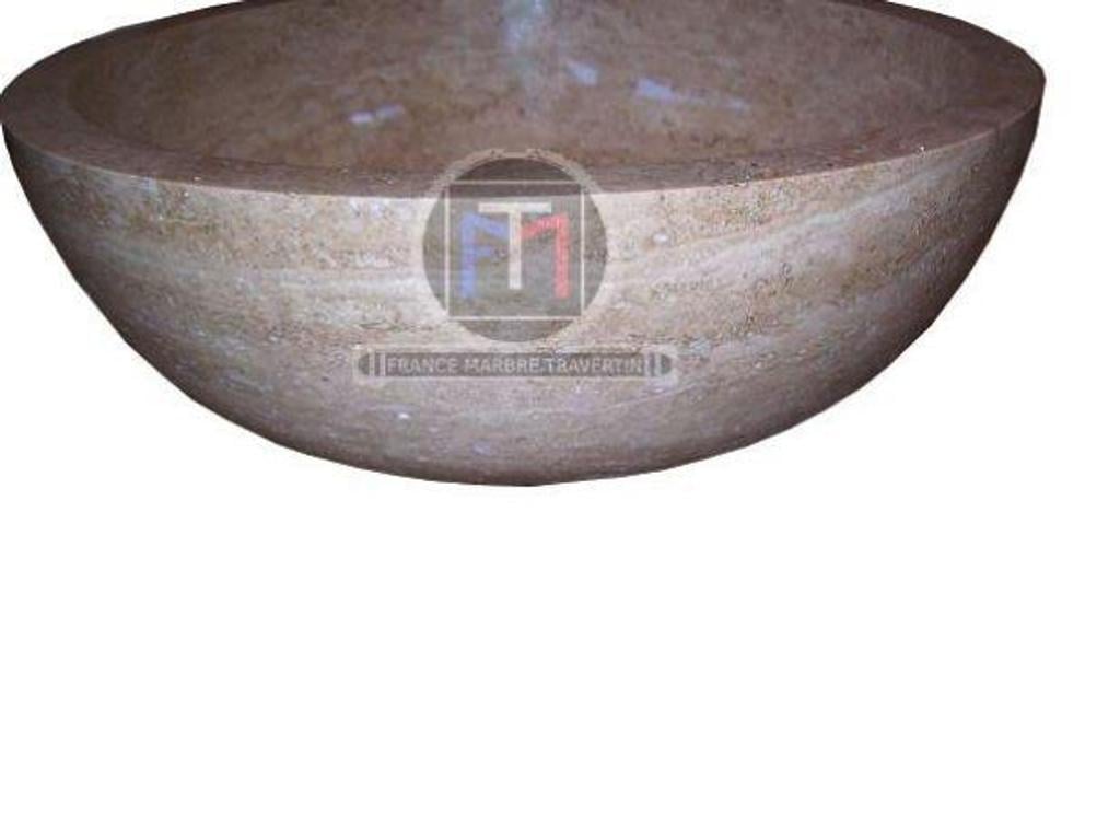 Décoration - art Var Forcalqueiret - 83136 - Photos Vivastreet Travertin Classique Beige Vasque Model Bol