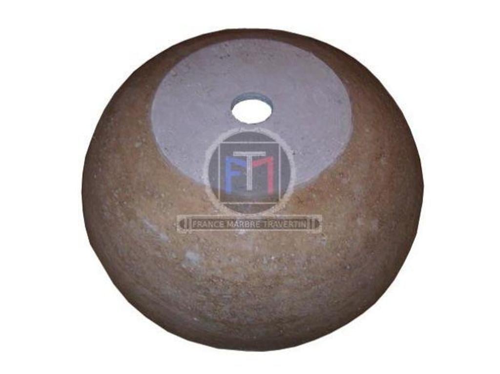 Décoration - art Var Forcalqueiret - 83136 - Photos Vivastreet Travertin Classique Beige Vasque Model Bol