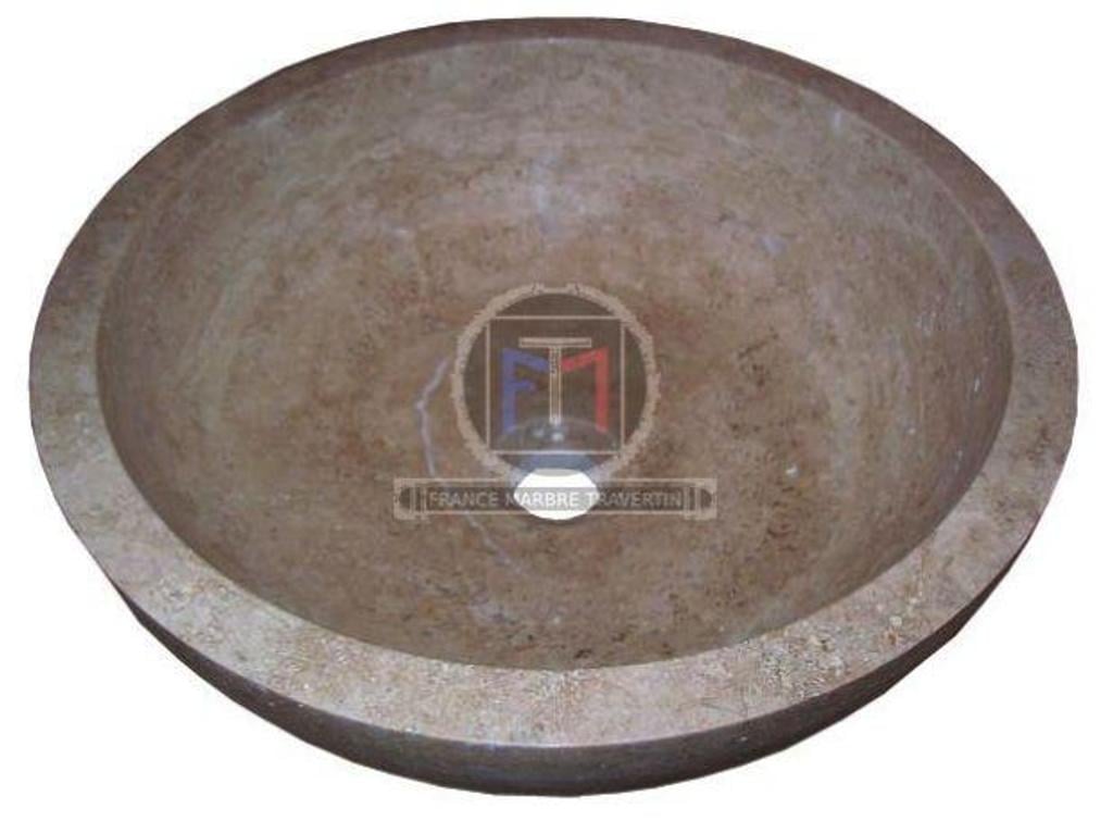 Décoration - art Var Forcalqueiret - 83136 - Photos Vivastreet Travertin Classique Beige Vasque Model Bol