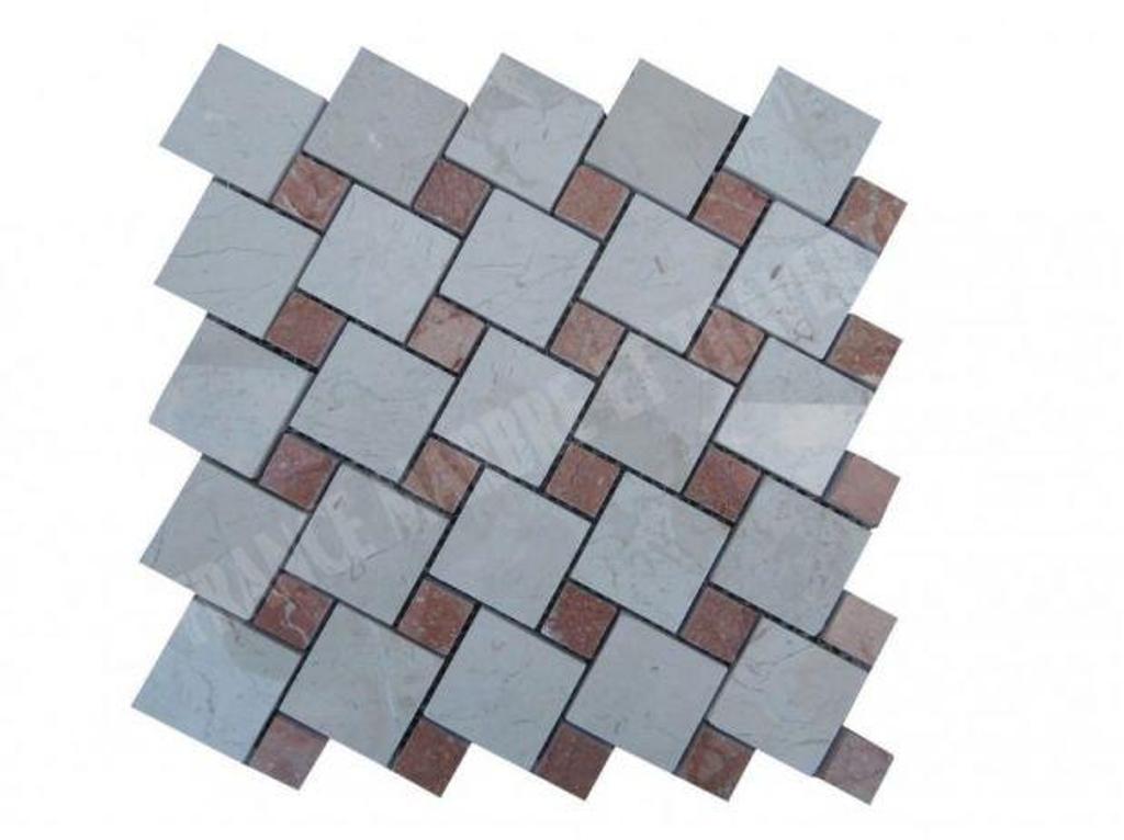 Décoration - art Var Forcalqueiret - 83136 - Photos Vivastreet Marbre Marfil Beige - Rouge Mosaïque