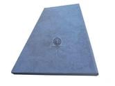 Travertin Margelle classique Clair 30,5 x 61 x 2 cm 