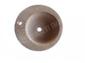 Travertin Noce Marron Vasque Model Croissant