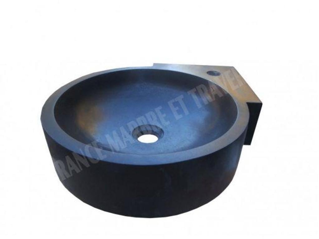 Décoration - art Var Forcalqueiret - 83136 - Photos Vivastreet Basalte Noir Vasque Lave Main Model Esthétique Angle 40 