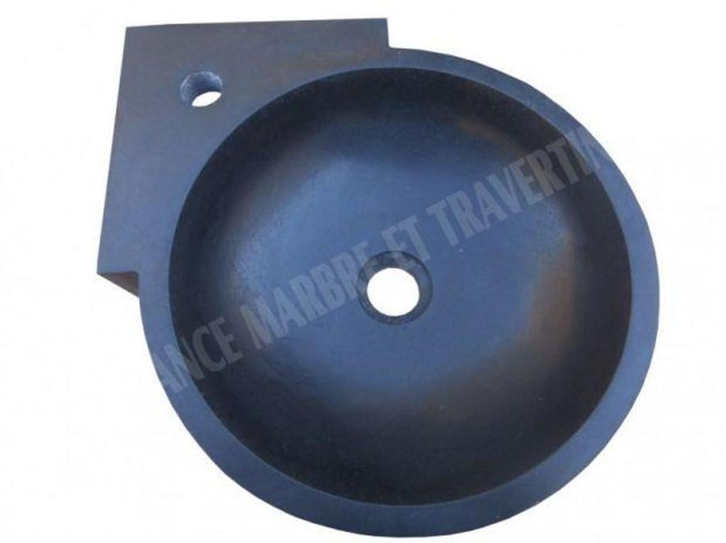 Décoration - art Var Forcalqueiret - 83136 - Photos Vivastreet Basalte Noir Vasque Lave Main Model Esthétique Angle 40 