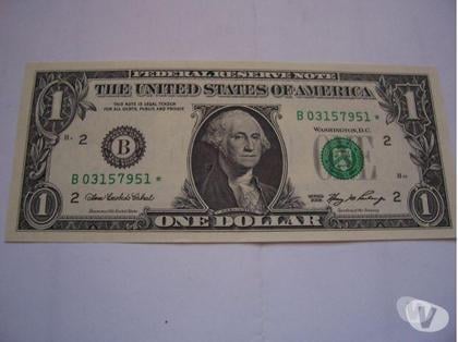 Collections Soullans Vendée - Photos Vivastreet 5 BILLETS DE 1 DOLLAR NEUF + 1 de 100 Dollars