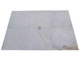 Marbre Blanc Bianco Giallo 61 x 61 cm
