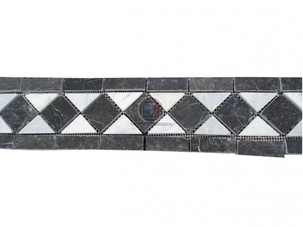 Décoration - art Var Forcalqueiret - 83136 - Photos Vivastreet Marbre Frises Noir - Blanc K-F 16 Model 30 x 12 cm