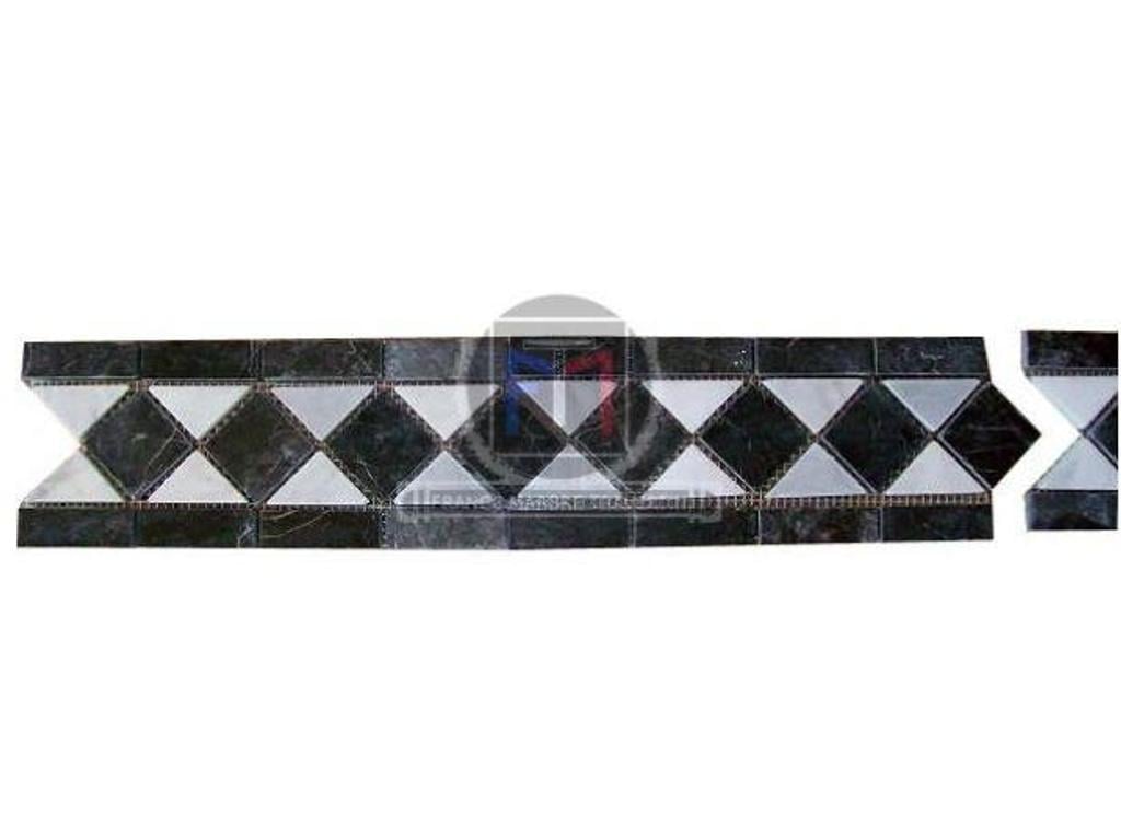 Décoration - art Var Forcalqueiret - 83136 - Photos Vivastreet Marbre Frises Noir - Blanc K-F 16 Model 30 x 12 cm