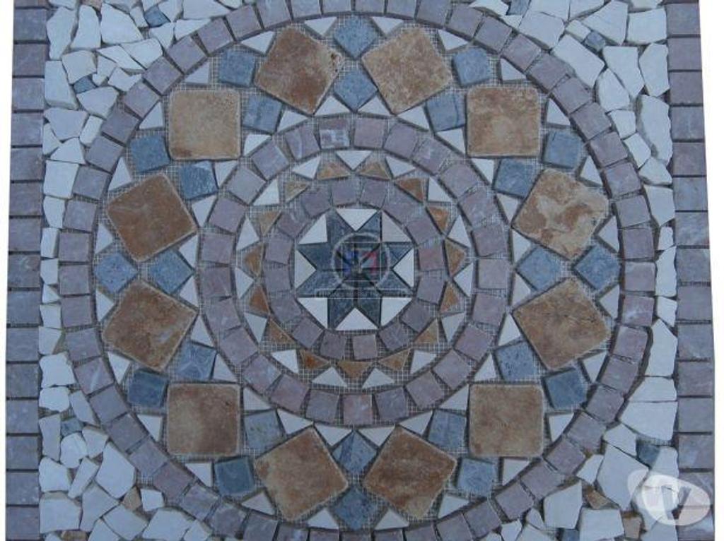 Décoration - art Var Forcalqueiret - 83136 - Photos Vivastreet Marbre Mixte Rosaces 61 x 61 cm