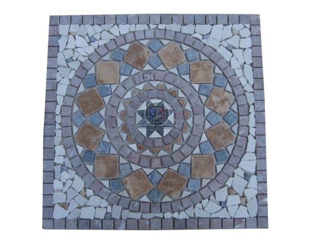 Décoration - art Var Forcalqueiret - 83136 - Photos Vivastreet Marbre Mixte Rosaces 61 x 61 cm